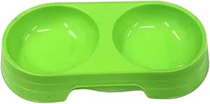 Double-Eye Plastic Bowl for Pets - Food and Water Serving