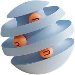 Interactive Cat Tumbler Toy - Durable Plastic