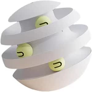Interactive Cat Tumbler Toy - Durable Plastic