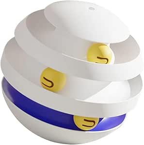 Interactive Cat Tumbler Toy - Durable Plastic
