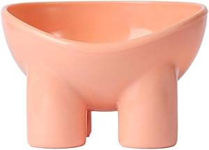 Elevated Cat Bowl with Stand - Neck-Friendly