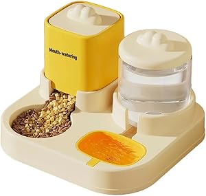 Cat Feeder and Water Dispenser