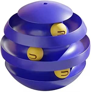 Interactive Cat Tumbler Toy - Durable Plastic