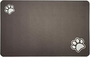 Absorbent Dog and Cat Feeding Mat With Waterproof Rubber Backing - Quick Dry