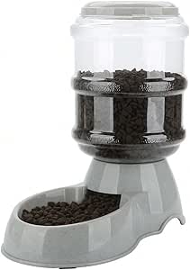 Eco-Friendly PVC+ABS Pet Feeder Dispenser 3.8L Capacity for Food