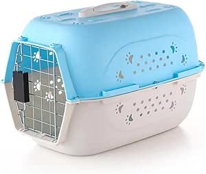 Durable Breathable Pet Carrier – Airline-Approved Hard-Sided Dog & Cat Carrier