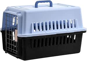 Small Pet Travel Crate with Easy-Open Latch – Airline Approved