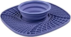 Silicone Snuffle Mat with Water Bowl