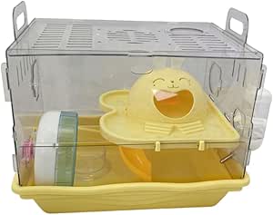 Transparent Acrylic Hamster Cage – Secure