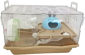 Transparent Acrylic Hamster Cage – Secure