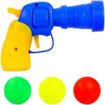 Mini Pompoms Interactive Toy - Stretchy Plush Ball with Launch Training Games - Fun Pet Accessories for Cats (Purple)