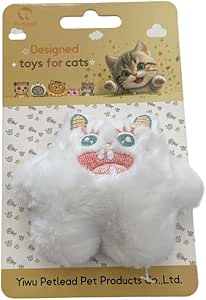Eye Monster Shape Catnip Plush Toy for Cats (Pink)