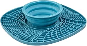 Silicone Snuffle Mat with Water Bowl
