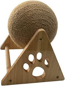 Compact Cat Tree Sisal Yarn Ball – Space-Saving Scratcher & Play Tower for Cats