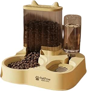 2.3L Automatic Dry Food Feeder and 1.3L Water Dispenser Set Feeding System