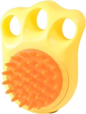 Bath Brush Pet Grooming Shampoo Brush Silicone Pet Bath Brush