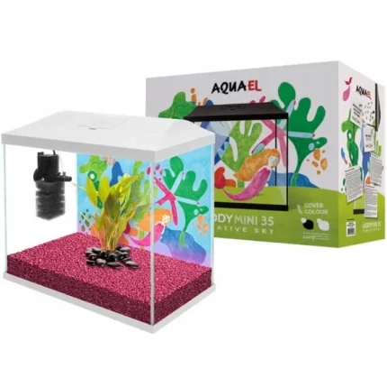 Aquael Aquarium Set Leddy Mini 35 Black