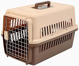 Small Pet Travel Crate with Easy-Open Latch – Airline Approved