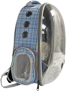 Transparent Portable Pet Backpack Travel Carrier