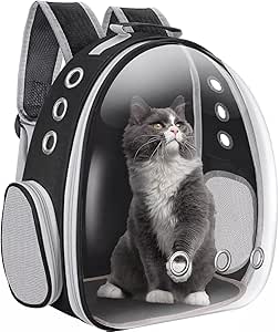 Transparent Portable Pet Backpack Travel Carrier