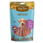 Dog Fest Lamb Slices For Puppies - 90g (3.17oz)[Weight - 90g]