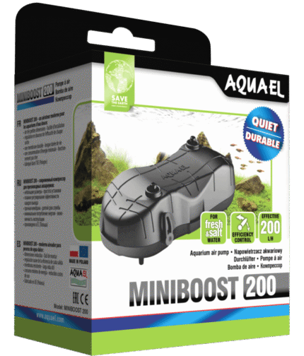 Aquael Miniboost Airpump[Flow - 200L/H]