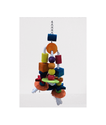 VanPet Bird Toy Natural And Clean - 30x9 cm