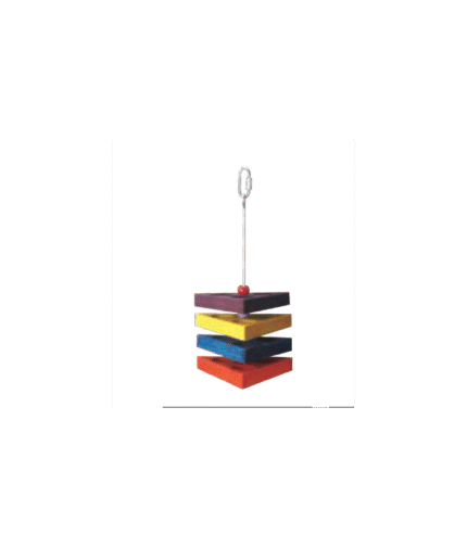 Pado Triangular Stacked Natural Toy - 26 x 13.5 cm