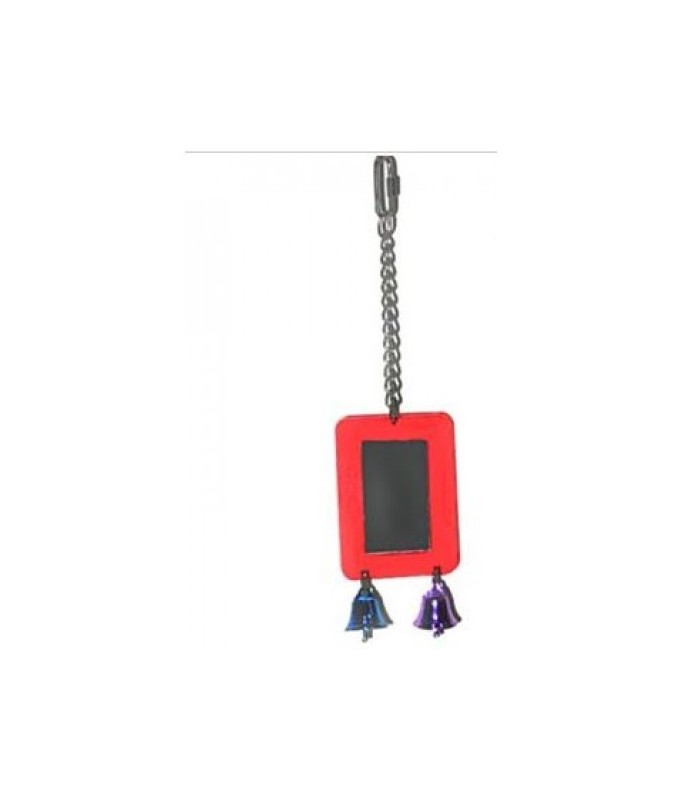 VanPet Mirror Bird Toy - 27.5x6.5x2.5 cm