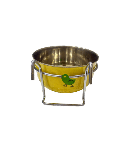 Pado Steel Bird Bowl[Dimension - 45 x 32 x 33cm]