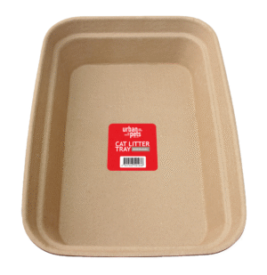 Biodegradable Cat Litter Tray - L Size 46 x 35.5 x 10 cm