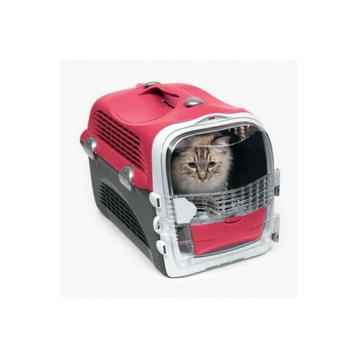 Cabrio Cat Carrier System - Cherry Red