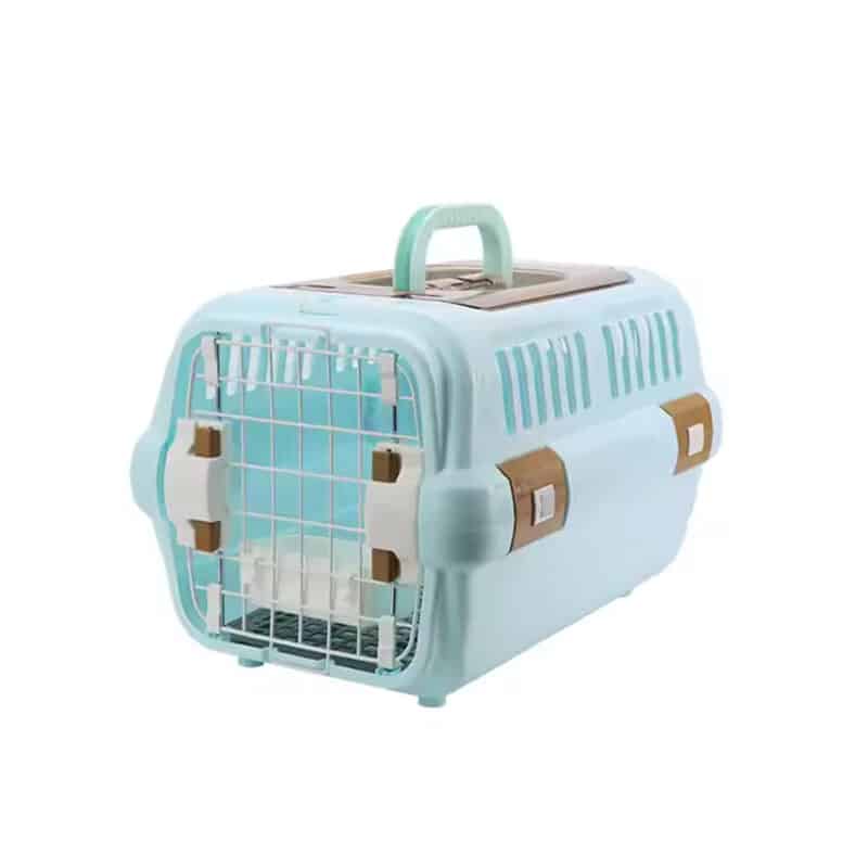 TaraPet Durable Pet Crate for Small and Medium Dogs, Cats, and Small Animals  (Blue, Small)