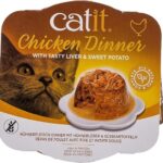 Catit Chicken Dinner Liver & Sweet Potato 80 g 6pcs/box