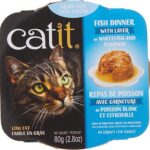 Catit Fish Dinner Whitefish & Pumpkin 80 g 6pcs/box