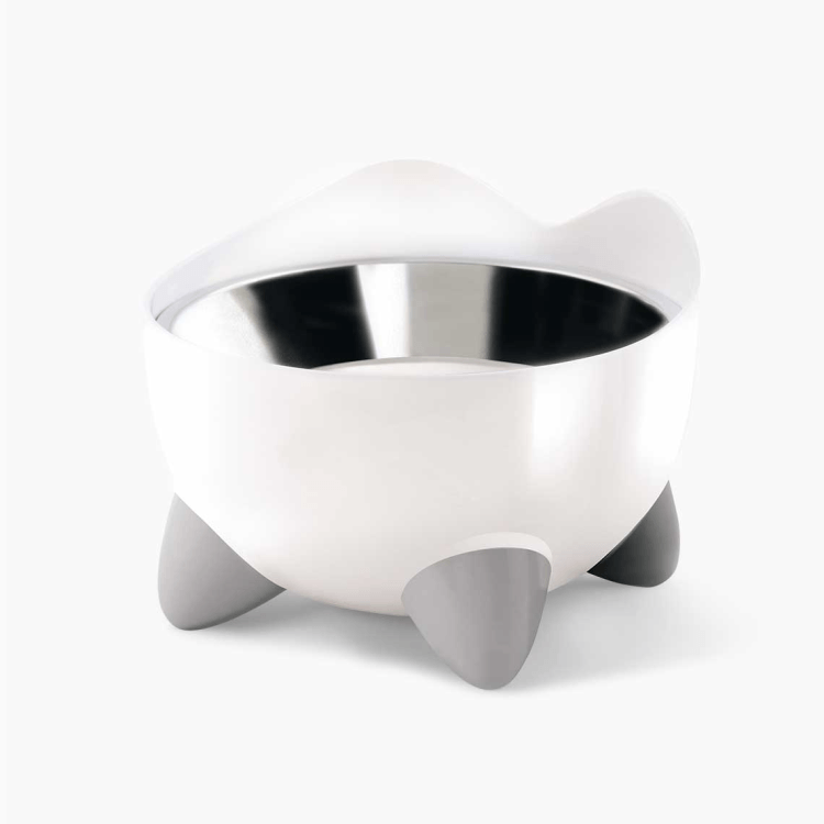 Catit PIXI Elevated Feeding Dish - White