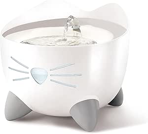 Catit PIXI Stainless Steel Fountain - White/2.5L