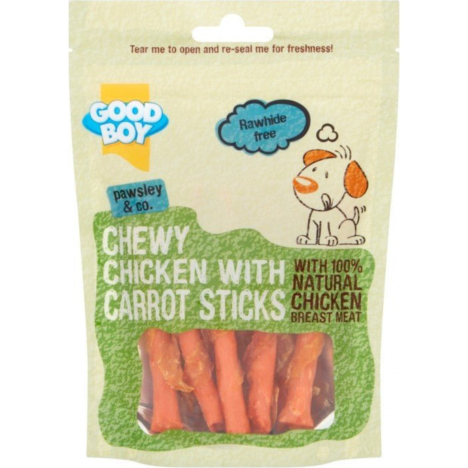 Chicken Carrot Stick 90G