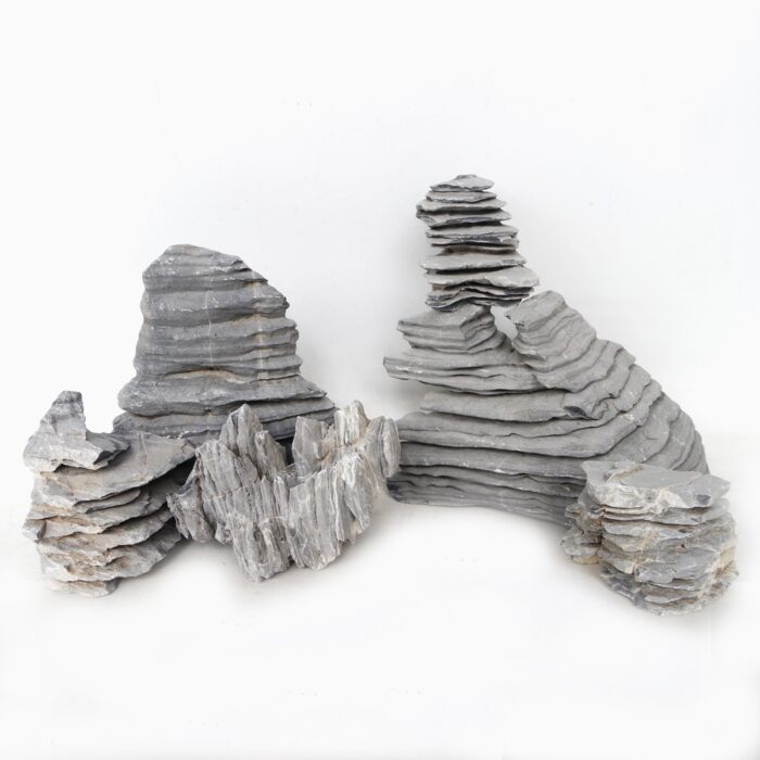 Cyan Multilayer Rock - Large / approx. 3pcs / BOX
