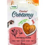 Dentalight Caviar+ Creamy Lickable Cat Treat 5pcs x 10g - Caviar & Duck Flavour