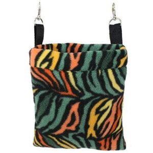 Deluxe Nest Pouch - Rainbow Zebra