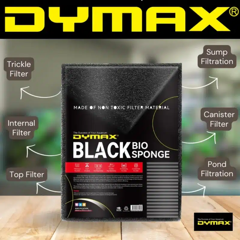 Dymax Black Bio Sponge 60x45x5cm