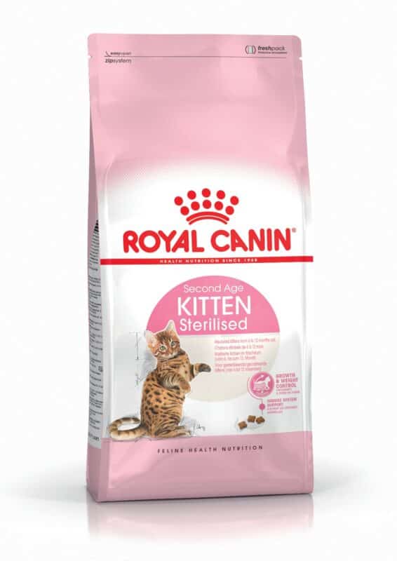 Royal Canin Feline Health Nutrition Kitten Sterilised 2kg