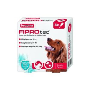 Fiprotec for Medium Dog - 4 Pipettes