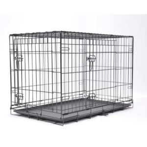 Foldable Dog Crate - M Size 75 x 46 x 53 cm