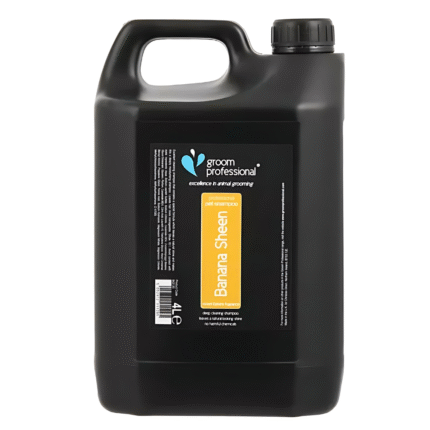 Groom Professional Banana Sheen Pet Shampoo[Volume - 4 Litre