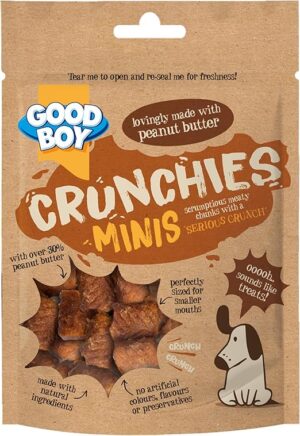 Goodboy Crunchies Minis Peanut Butter 54g