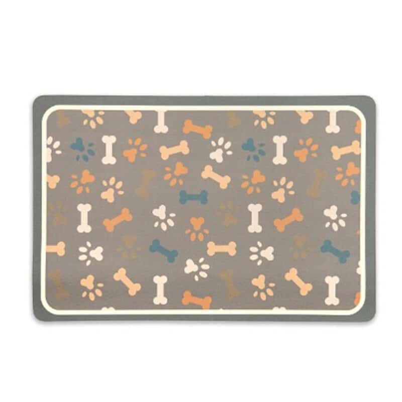 TaraPet Non-Slip Dog Cat Pet Feeder Mat Easy to clean and soft touch Mat