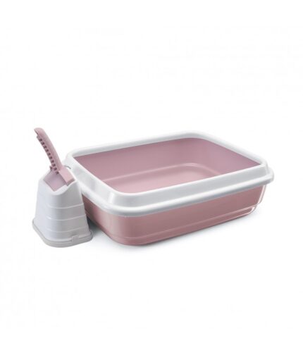 IMAC Duo Litter Trays for Cats[Color - Pink