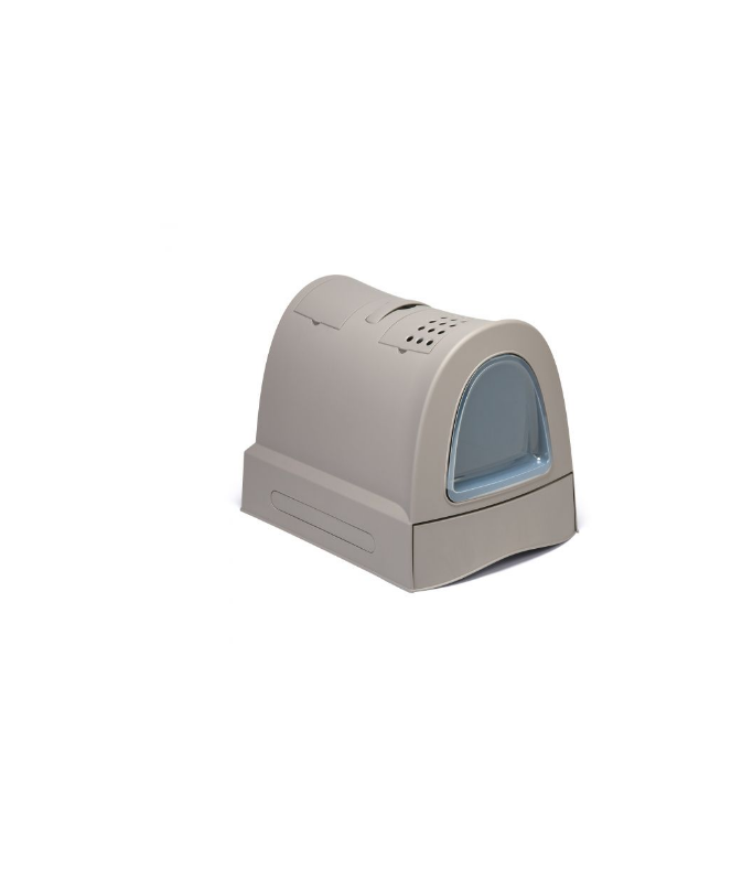 IMAC Zuma Litter Box For Cats - 40 x 56 x 42.5cm[Color - Beige
